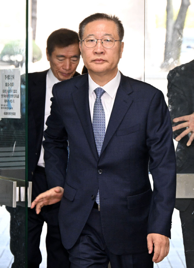 [포토]공판 출석하는 박성재 전 법무부 장관