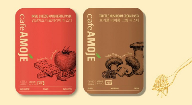 아모제푸드, 카페아모제 프리미엄 파스타 2종 마켓컬리·쿠팡서 출시