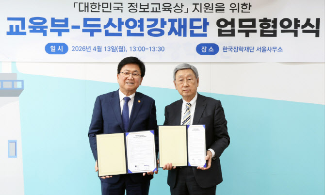 두산연강재단, 정보교육상 수상 교사들에 해외시찰 기회