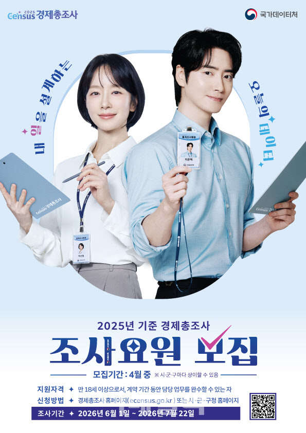 [포토] 금천구, 경제총조사 요원 모집