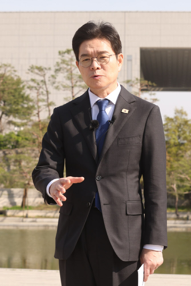 [포토]서울시 문화·관광 공약 발표하는 정원오 시장 후보