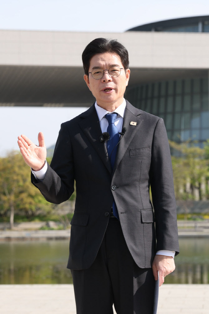[포토]문화·관광 관련 공약 발표하는 정원오 서울시장 후보
