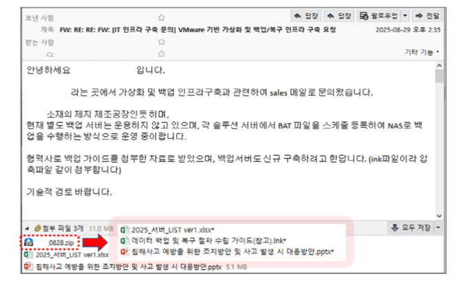 '견적 문의·입사 지원' 中企에 날아든 이메일…해킹 협박 확산