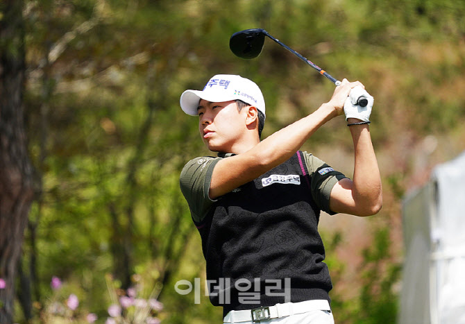 [포토] 정유준의 티샷
