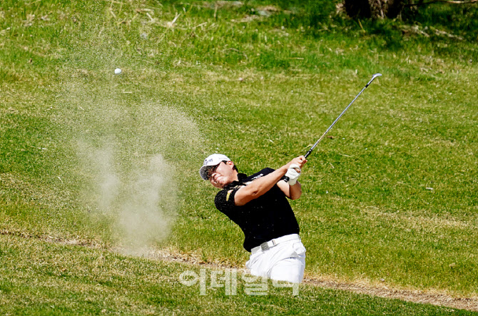 [포토] 장유빈, 벙커 탈출