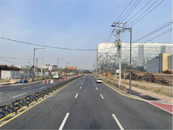 인천시, 20일 청라 도시첨단산단 진입도로 개통
