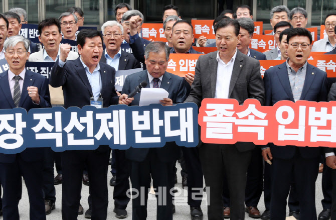 [포토] '농협 자율성 보장촉구' 결의문 낭독