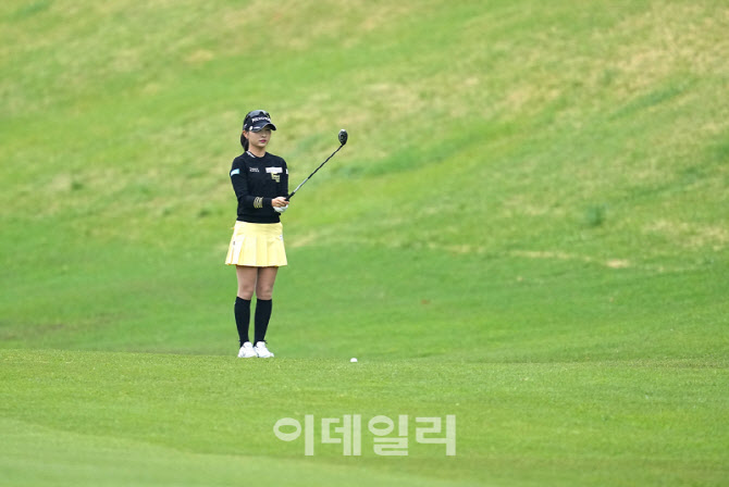 [포토]이예원,노련하게 조준한다