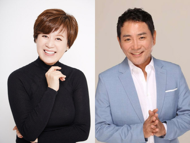 '유방암 투병' 박미선, 남편 이봉원 손 잡고 1년 6개월 만에 방송 복귀