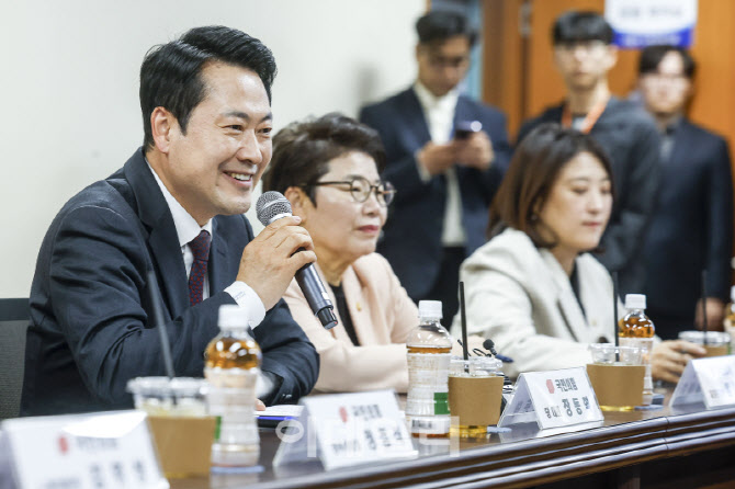 [포토]장동혁 대표, '한국노총 서울지역본부 간담회'
