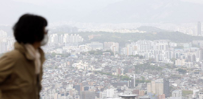 [포토]봄철 불청객 황사