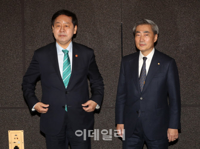 [포토] 신현송 한은 총재와 구윤철 경제 부총리의 회동