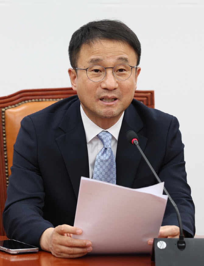 한병도, 與 원내대표 연임 도전…"검증된 원내대표 필요"