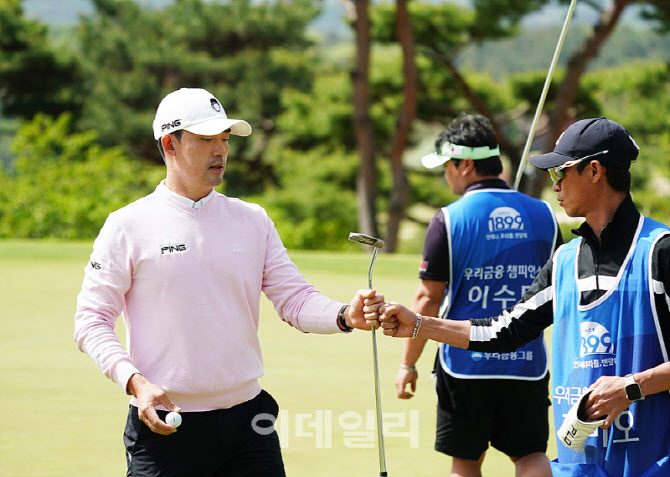 [포토] 김비오, 나이스 버디
