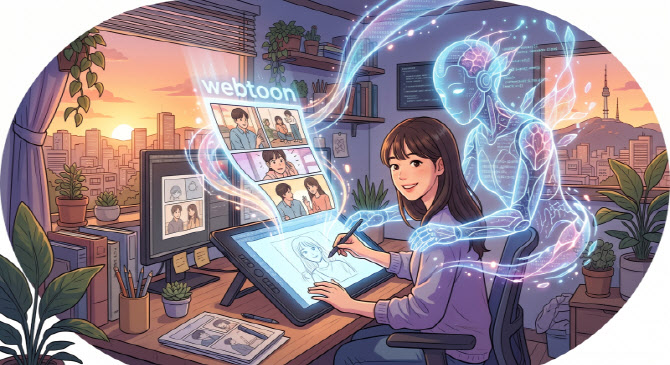 "AI는 창작의 민주화 이끌 도구"… 웹툰 제작 패러다임 바뀐다