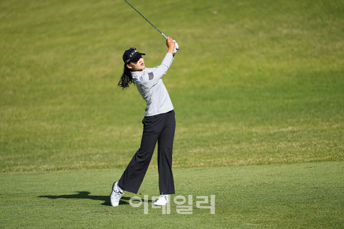 [포토]최예본,핀 앞에 붙어라