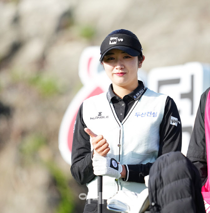 [포토]박혜준,우승 위한 엄지척