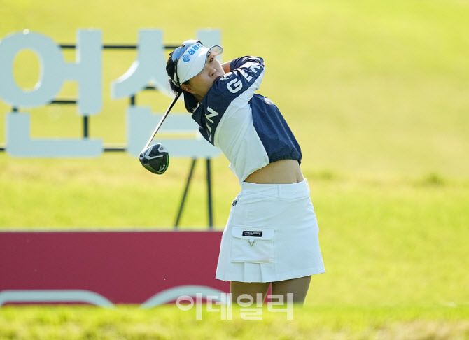 [포토]홍진영,최대한 순위를 올린다
