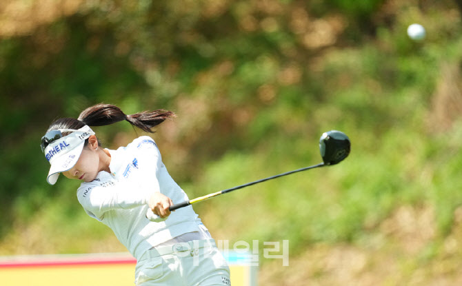 [포토]이예원,완벽한 스윙 임팩트