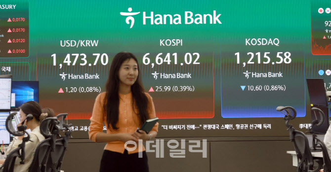 [포토]아시아 증시 하락에도 코스피는 또 사상 최고 경신