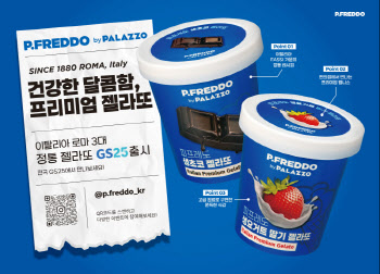 로마정통 젤라또 `빨라쪼`, 편의점 간다…해태 `피프레도`로 대중화
