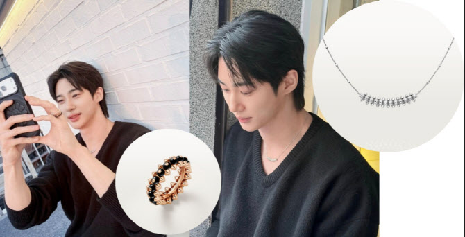 심플룩에 명품 목걸이…변우석의 ‘봄 스타일링’[누구템]