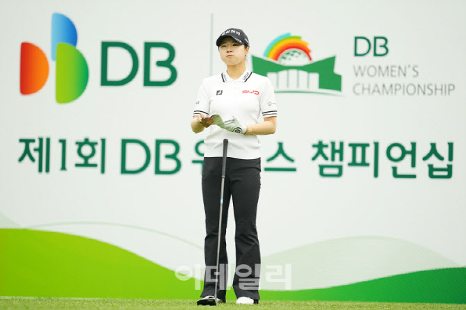 [포토]고지원,와이어 투 와이어 우승을 바라본다