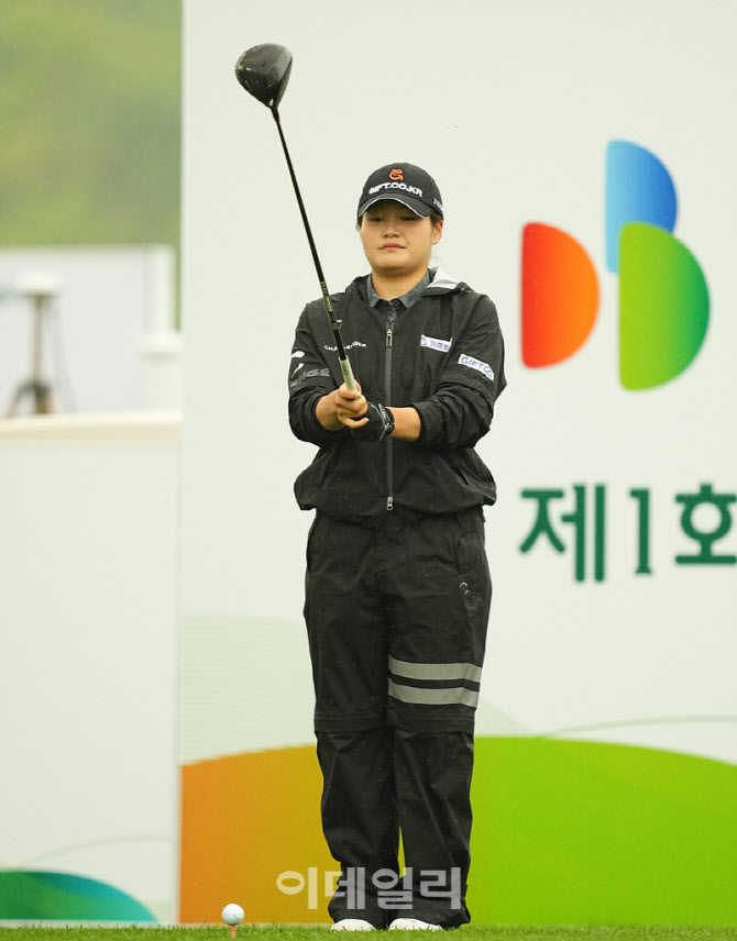[포토]홍현지,최고 성적을 노린다