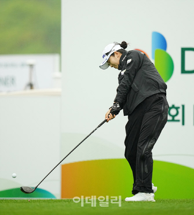 [포토]한진선,추격을 알리는 임팩트