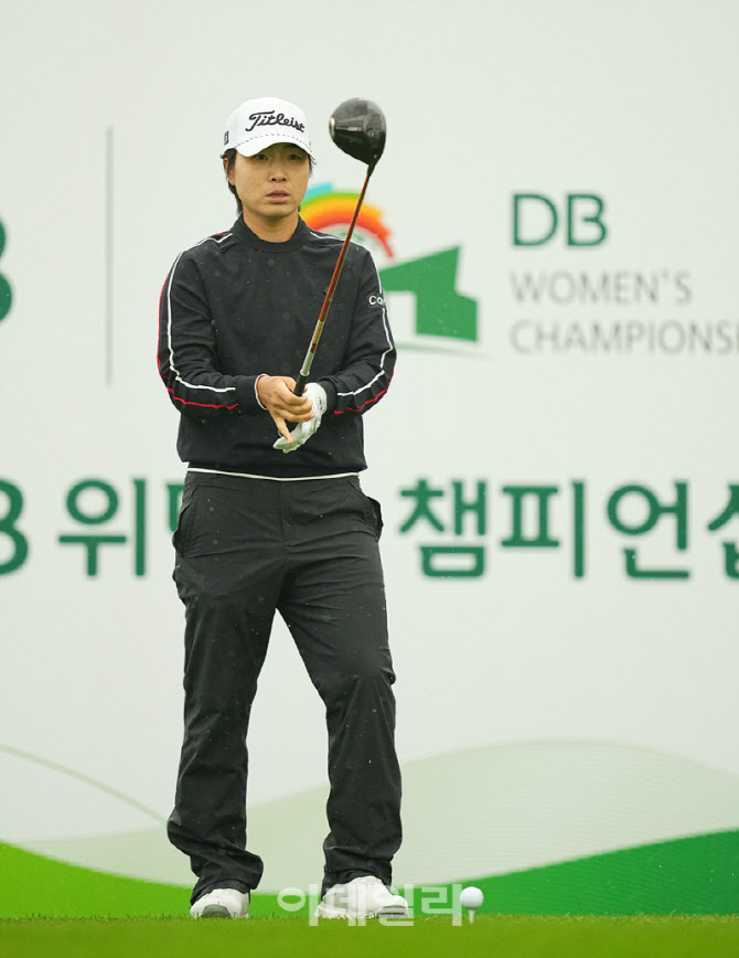 [포토]김지수,최고 성적을 노린다