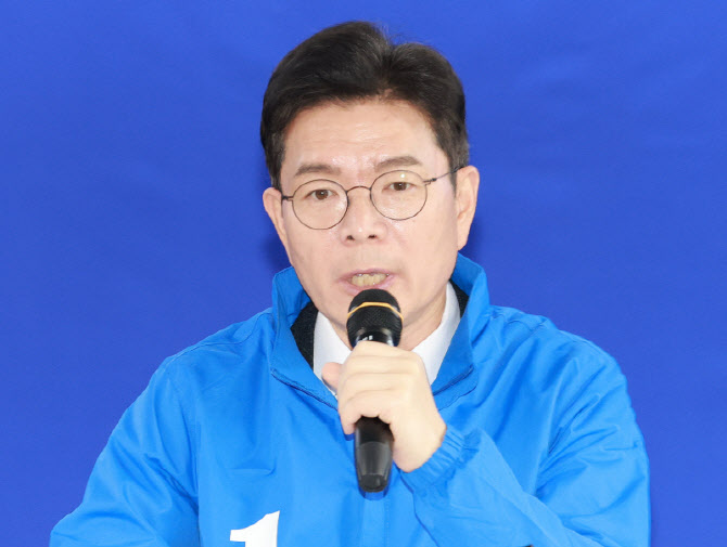 [포토]모두발언하는 정원오 더불어민주당 서울시장 후보