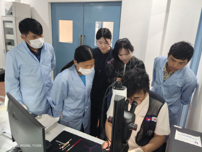 국가유산청, 캄보디아 앙코르유적 보존과학 현지기술교육 성료