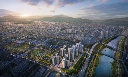 낙동강 수변 아파트 인기 상승… ‘상주북천 하늘채 파크원’ 5월 분양