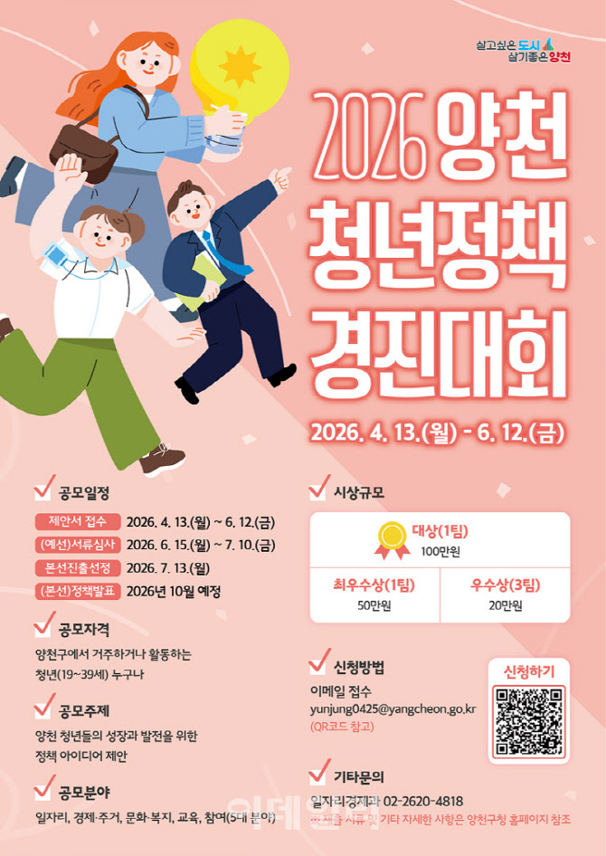 [포토] 양천구, 청년정책 경진대회