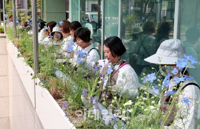 [포토] 영등포구, 동행정원 조성