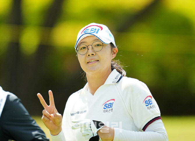 [포토]김가희,승리의 브이와 함께