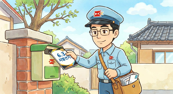 지방선거 우편물만 3280만통 배달…우체국, 비상근무 돌입