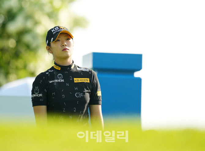 [포토]방신실,결승 진출 노려본다