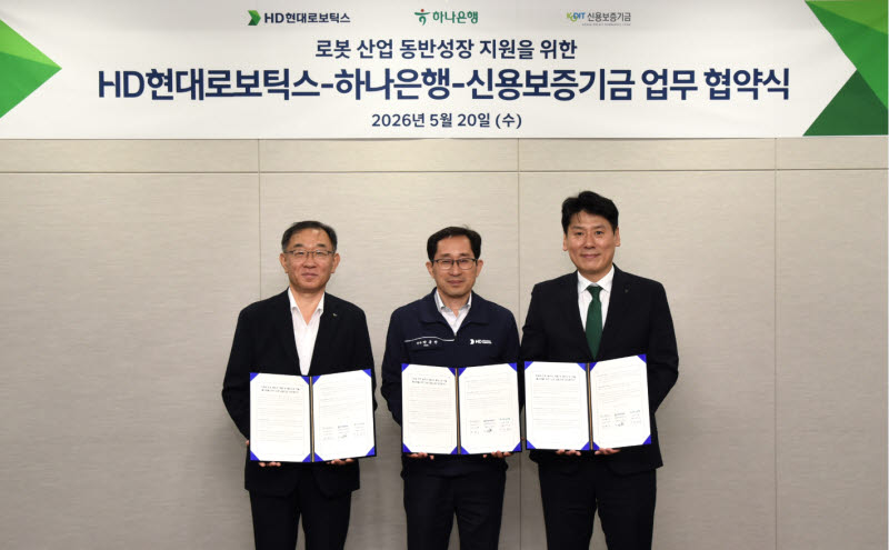 HD현대로보틱스, 협력사 대상 90억원 금융지원 프로그램 운영