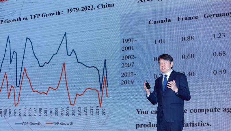 [포토]2026 글로벌 대체투자 컨퍼런스 찾은 류 차오 베이징대학교 광화경영대학원 학장 겸 교수