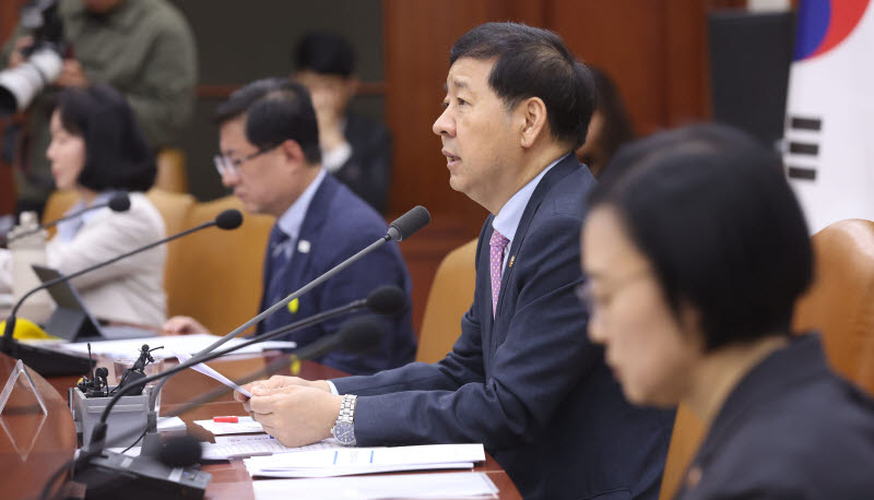 [포토]경제관계장관회의 주재하는 구윤철 부총리