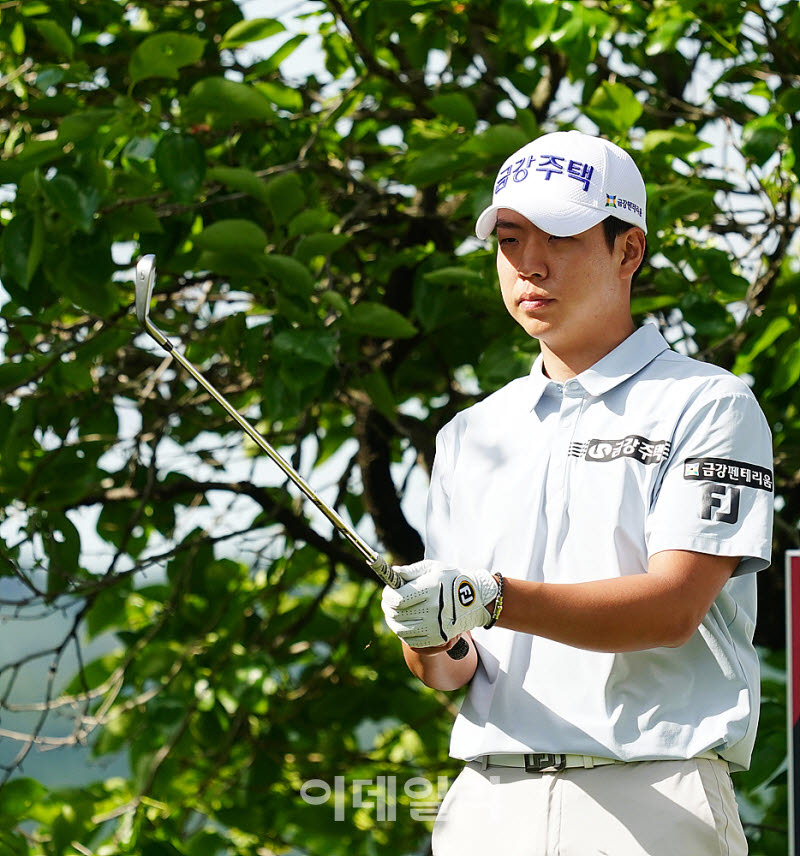 [포토] 정유준, 선두를 지켜내자