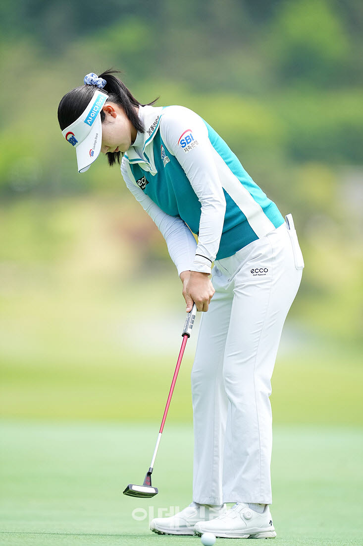 [포토]조혜지,버디를 도전한다