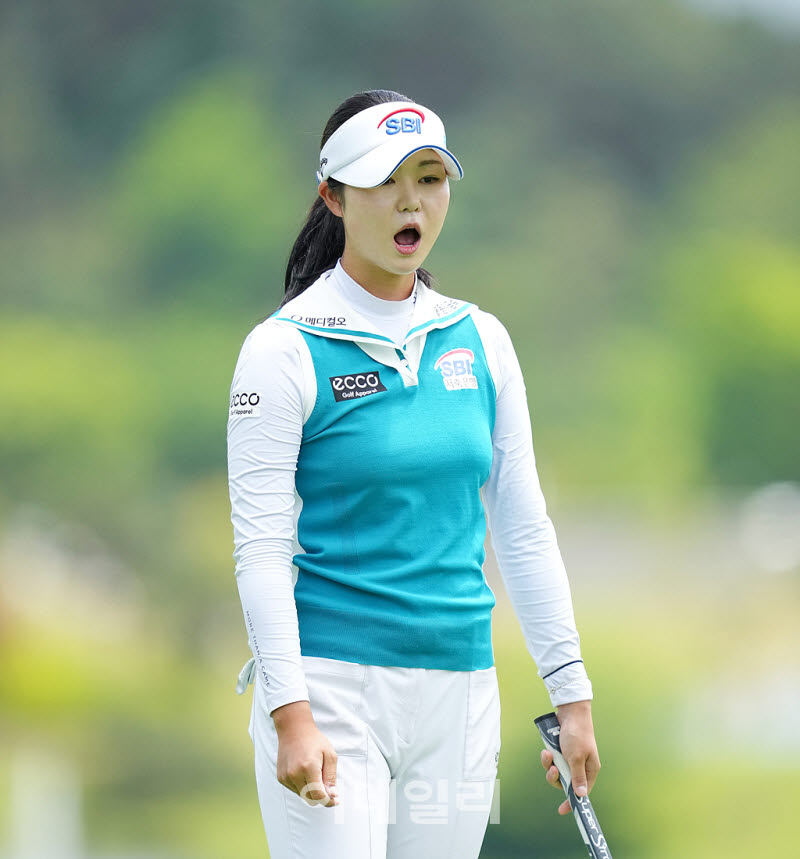 [포토]조혜지,그게 안들어가네