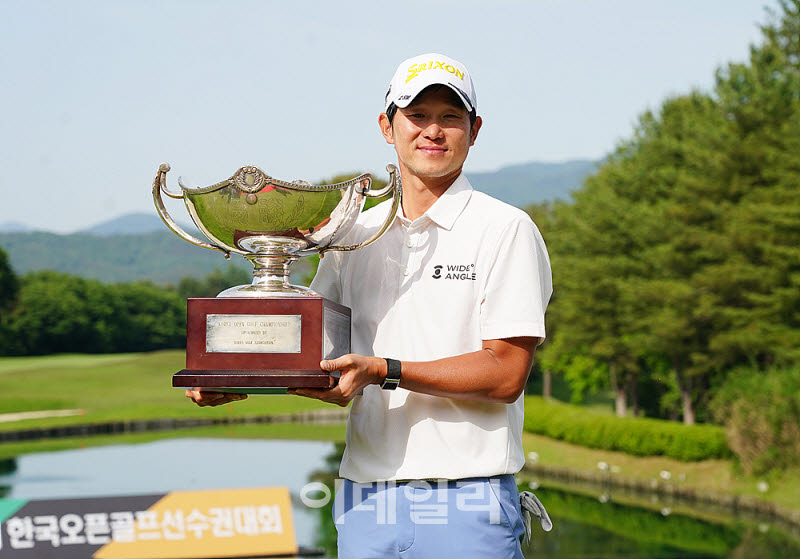 [포토] 양지호, 모두 아내 덕분입니다