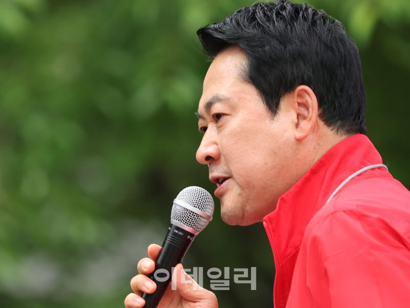 [포토]'지지 호소하는 장동혁 대표'