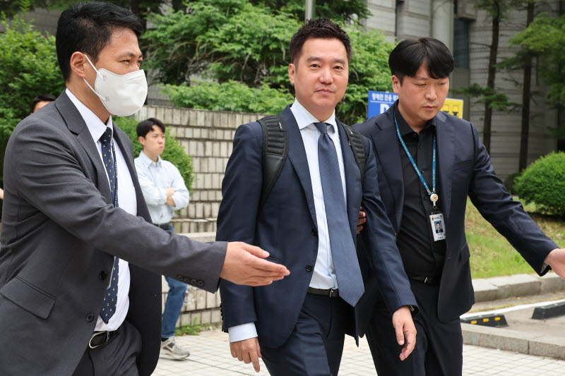 [포토]영장실질심사 마친 김세의 가세연 대표