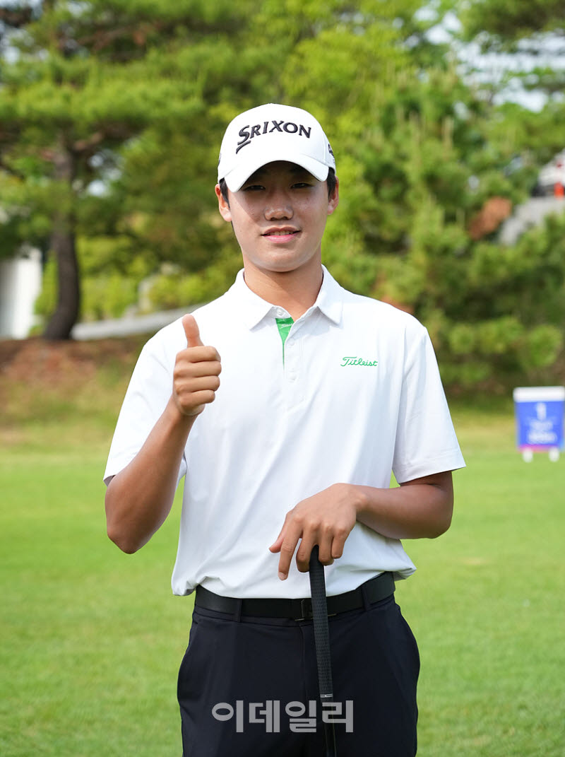 [포토]천지율,우승 달성 엄지척