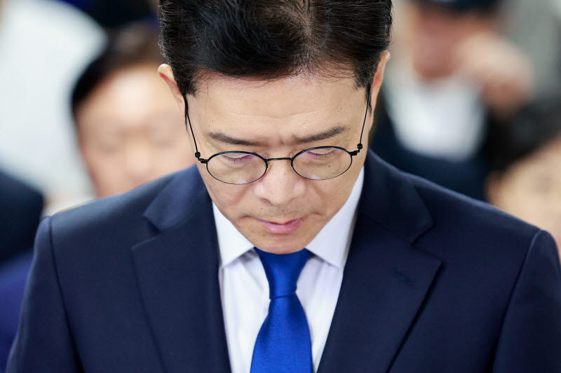 [포토]선거결과 승복한 정원오 더불어민주당 서울시장 후보