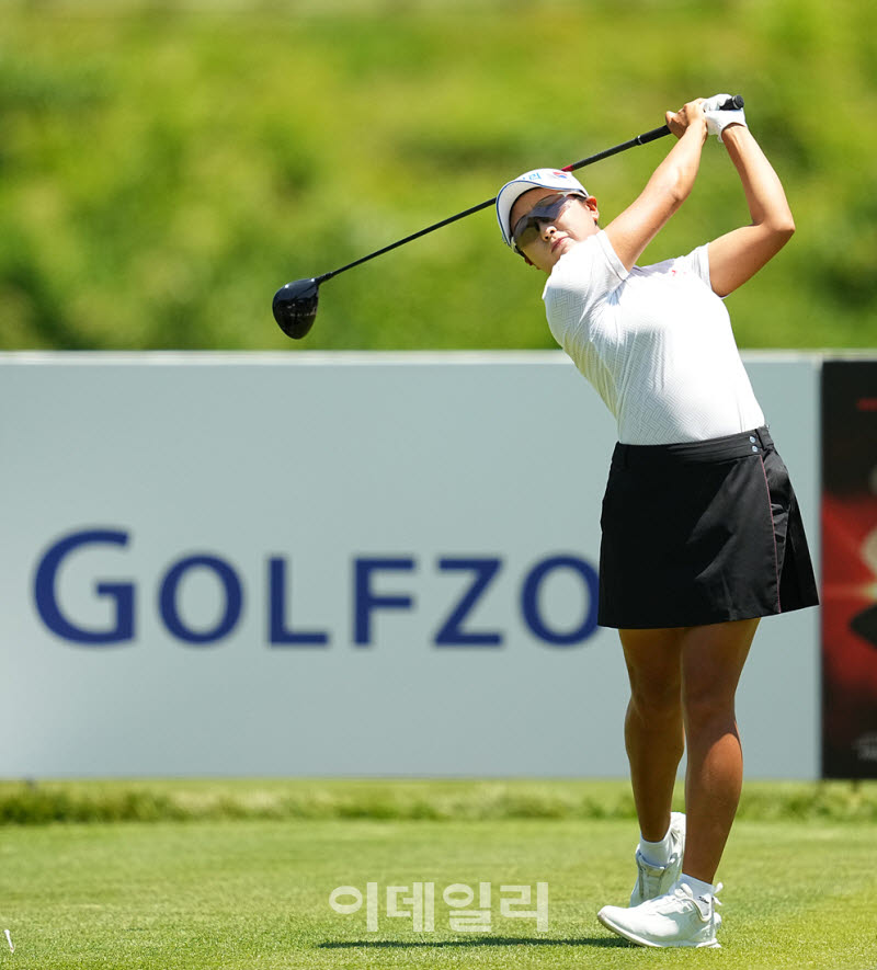 [포토]김민주,추격을 시작한다